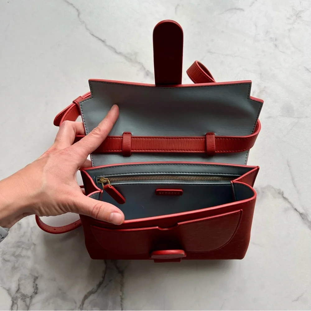 NWOT Senreve | Aria Belt Bag in Vegan Terra - Canyon - Picture 8 of 15